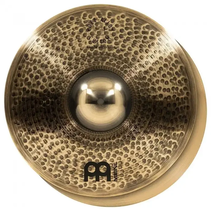 Meinl Pure Alloy Custom 15″ Medium Thin Hi-hat Cymbals PAC15MTH