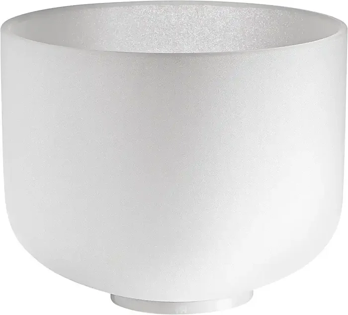 Meinl Sonic Energy Crystal Singing Bowl, 10″ / 25 cm, Note F4, Heart Chakra