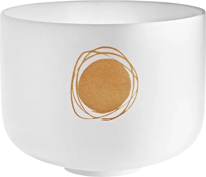 Meinl Sonic Energy Planetary Tuned Crystal Singing Bowl, 12″ / 30 cm, Schumann Ressonance 250.56 Hz, Crown Chakra