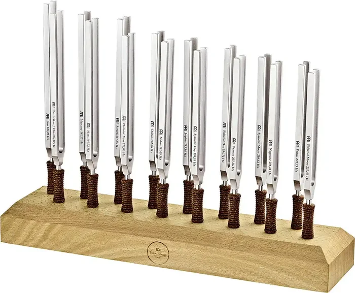 Meinl Sonic Energy Planetary Tuned Therapy Tuning Fork Set – 16 pcs.