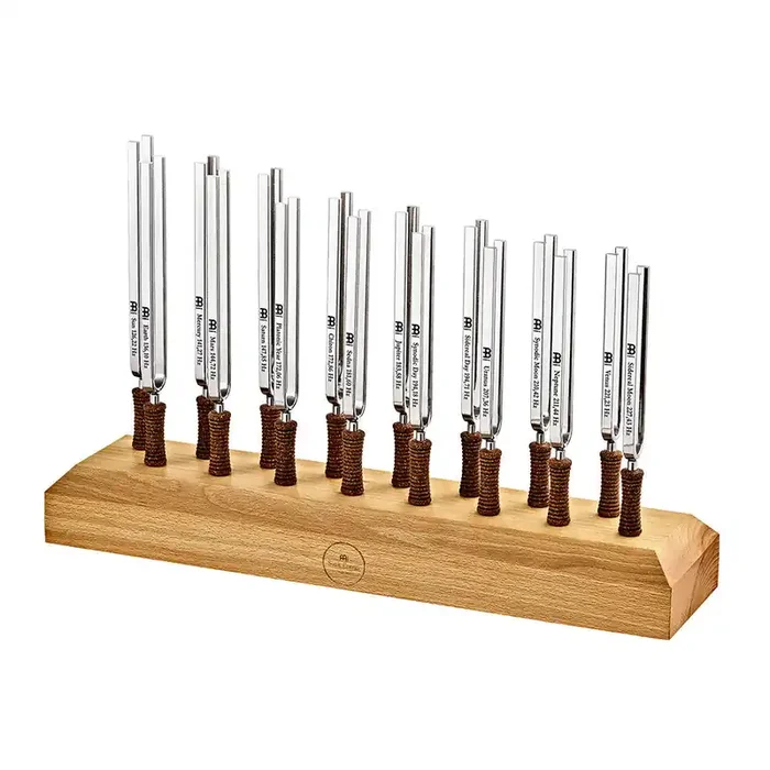 Meinl Sonic Energy Planetary Tuned Tuning Forks Set, 16 Tuning Forks, including Stand