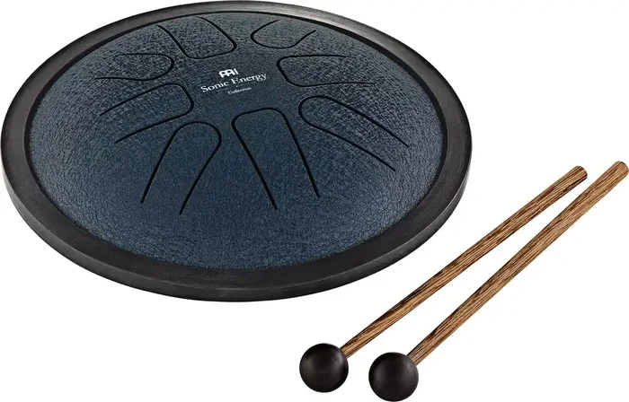 MEINL Sonic Energy Small Steel Tongue Drum – Navy Blue C Major (8 notes)