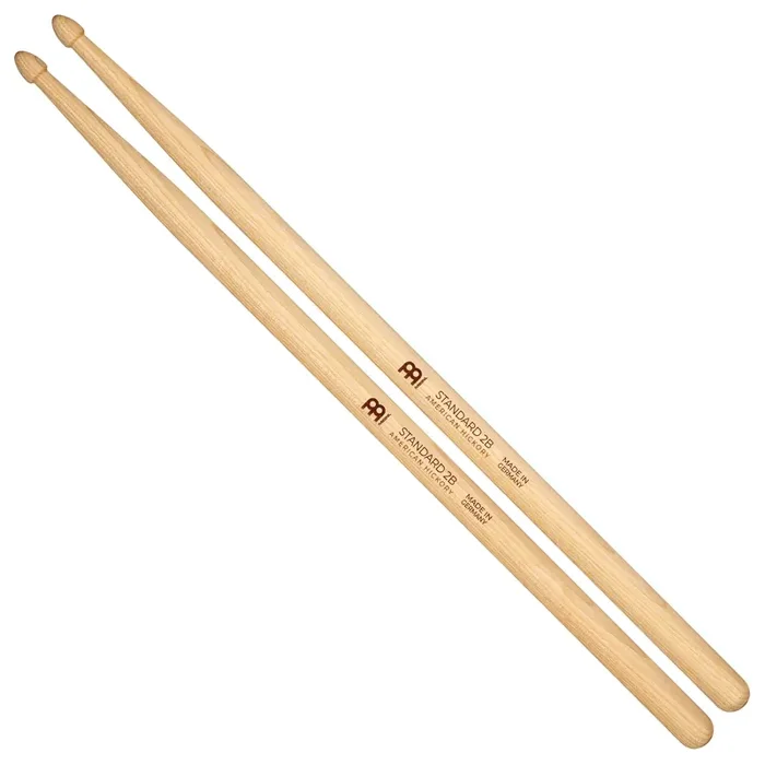 Meinl Standard 2B Wood Tip Drumsticks SB144