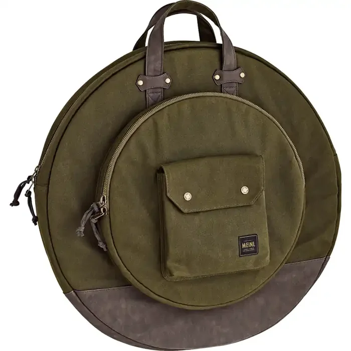 Meinl Waxed Canvas Cymbal Bag – Forest Green