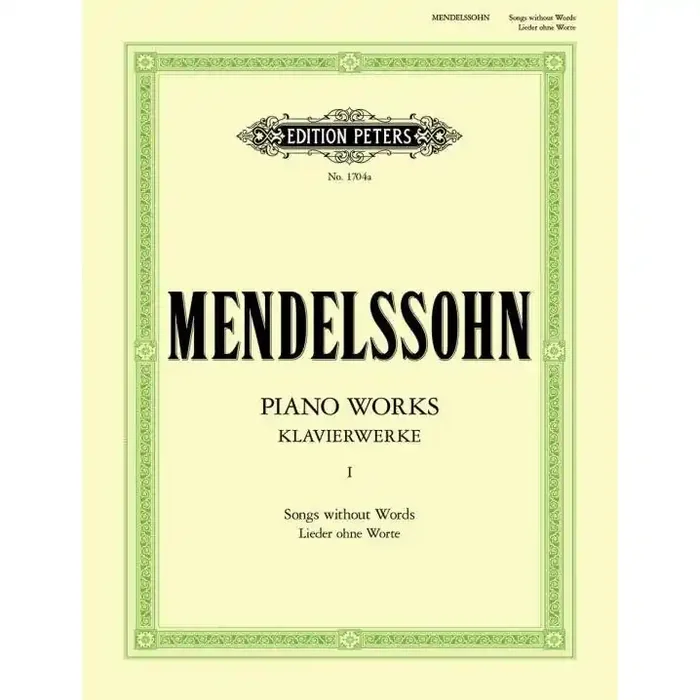 Mendelssohn, Felix Songs Without Words, complete