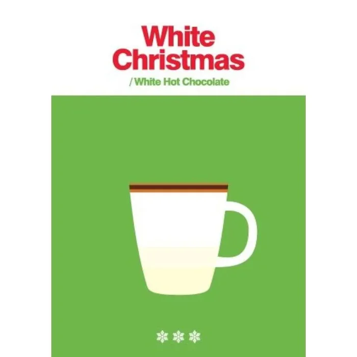 Merry Little White Hot Chocolate Card