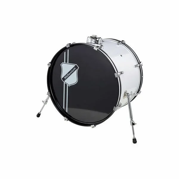 Millenium Focus 22″x16″ Bass Drum White
