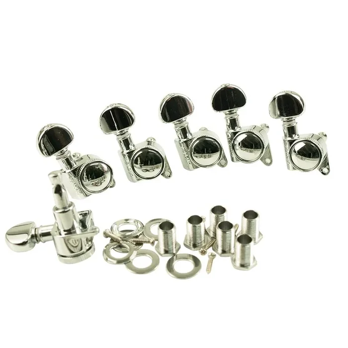 Mini Roto-Grip 505 Locking Tuners 6 In Line 18 1 Gear Ratio