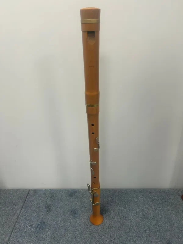 Moeck Tuju Direct Blow Bass Recorder in Maple (Reconditioned)