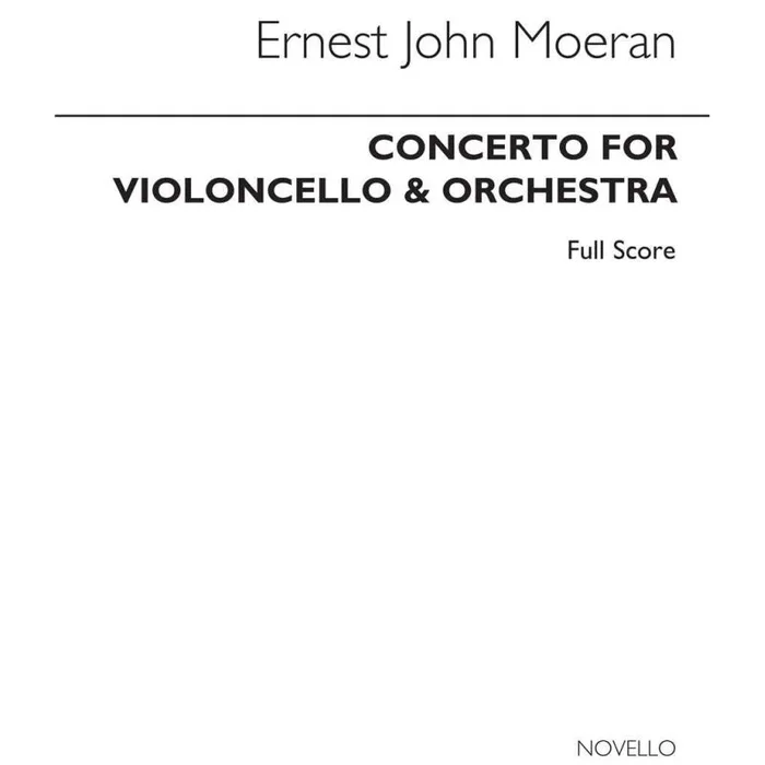 Moeran, E.J. – Concerto For Cello (Full Score)