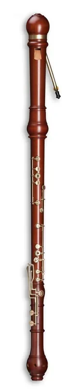 Mollenhauer Denner Great Bass Recorder in Stained Pearwood