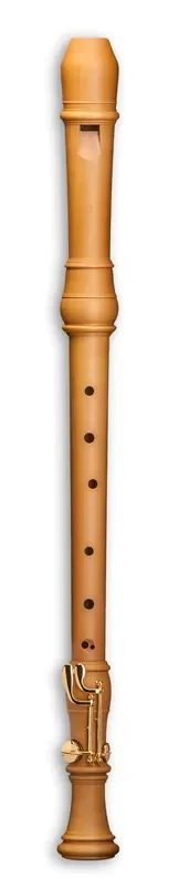 Mollenhauer Denner Tenor Recorder with Double Key in Pearwood