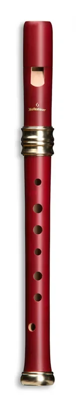 Mollenhauer Dream Soprano Recorder in Pearwood Red Single Hole