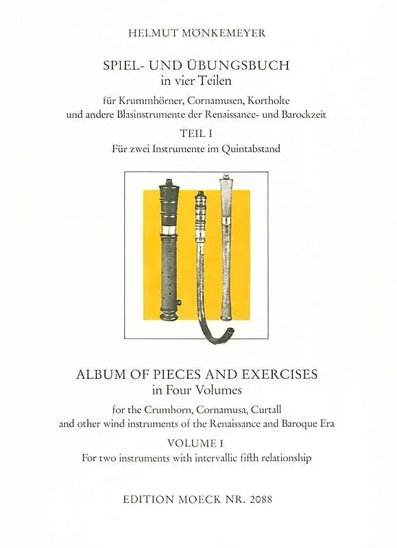 Mönkemeyer Album of Pieces and Exercises, Vol. 1