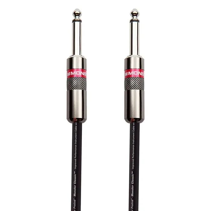 Monster CLASSIC Instrument/Guitar Cable 21ft (6.4m), Straight-Straight