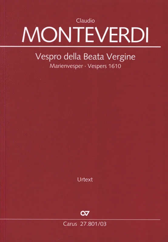Monteverdi: Vespro della Beata Vergine, SV 206