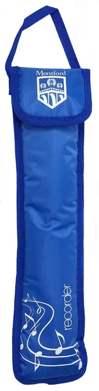Montford (MFRBBL) Blue Recorder Bag