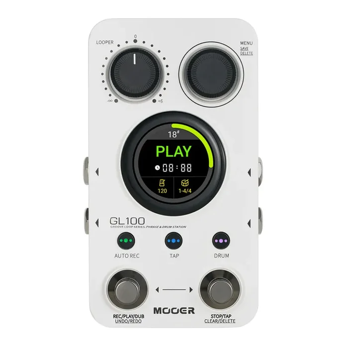 Mooer GL100 Groove Loop Phrase and Drum Station