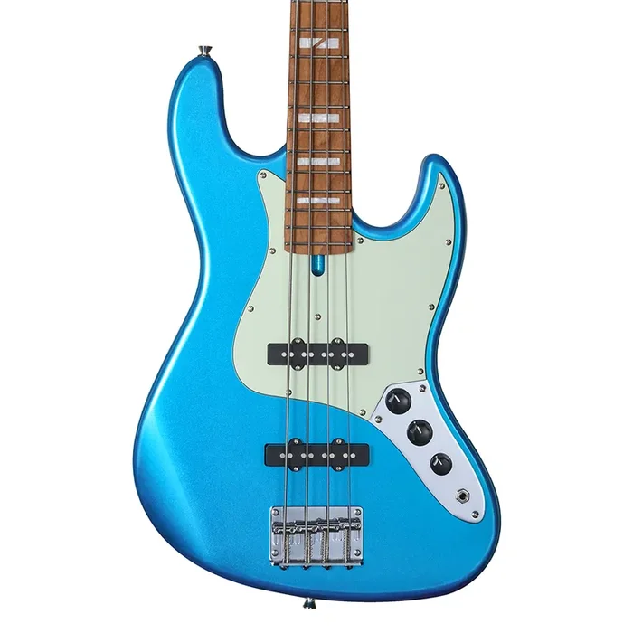 Mooer MBJ410 Bass Guitar – Metal Blue