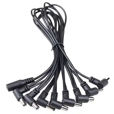 MOOER (PDC8A) Angled 8 Plug Daisy Chain Cable