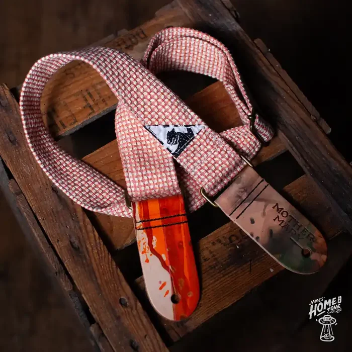 Mother Mary Company handmade guitar strap – ‘Mayfield‘