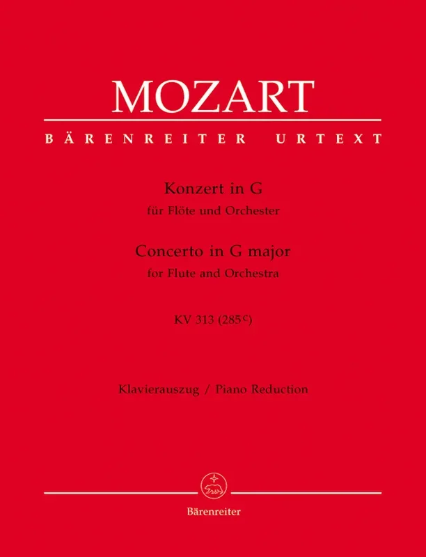 Mozart: Concerto in G K313 for Flute & Piano