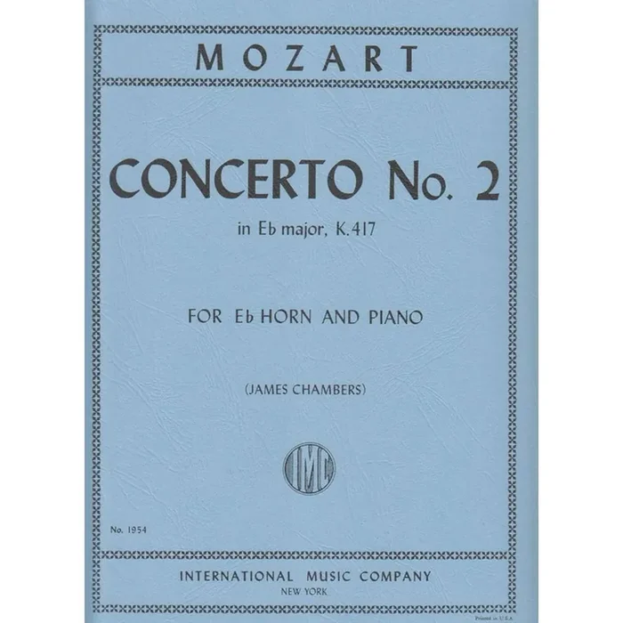 Mozart Concerto No. 2 in Eb Major