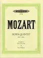 Mozart : Horn Quintet In Eb: K407: French Horn & Piano (Peters)