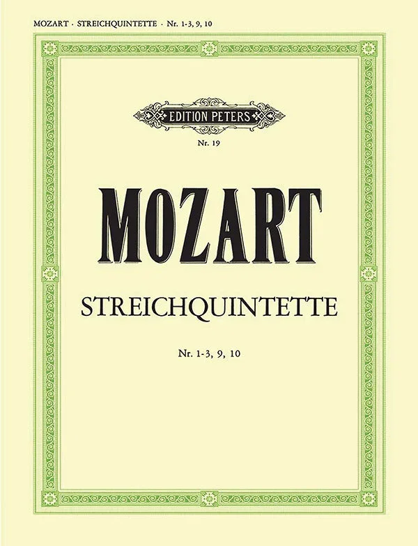 Mozart: String Quintets – Volume 2, K. 46, 174, 407, 581, & Anh. 179