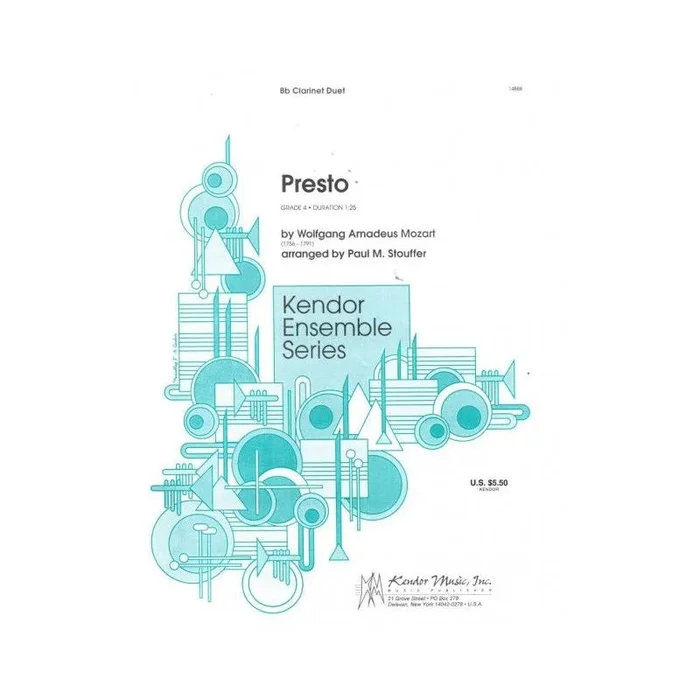 Mozart, Wolfgang Amadeus – Presto