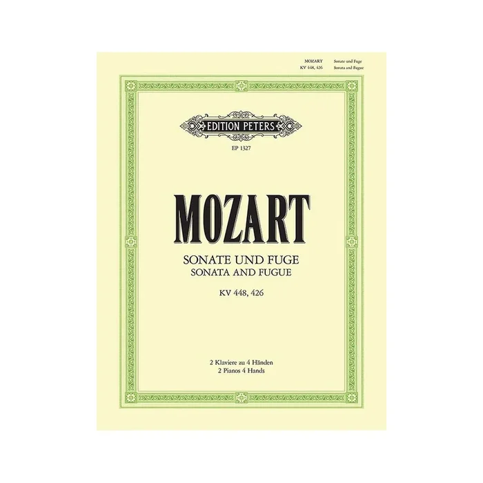 Mozart, Wolfgang Amadeus – Sonata in D K448: Fugue in C minor K426