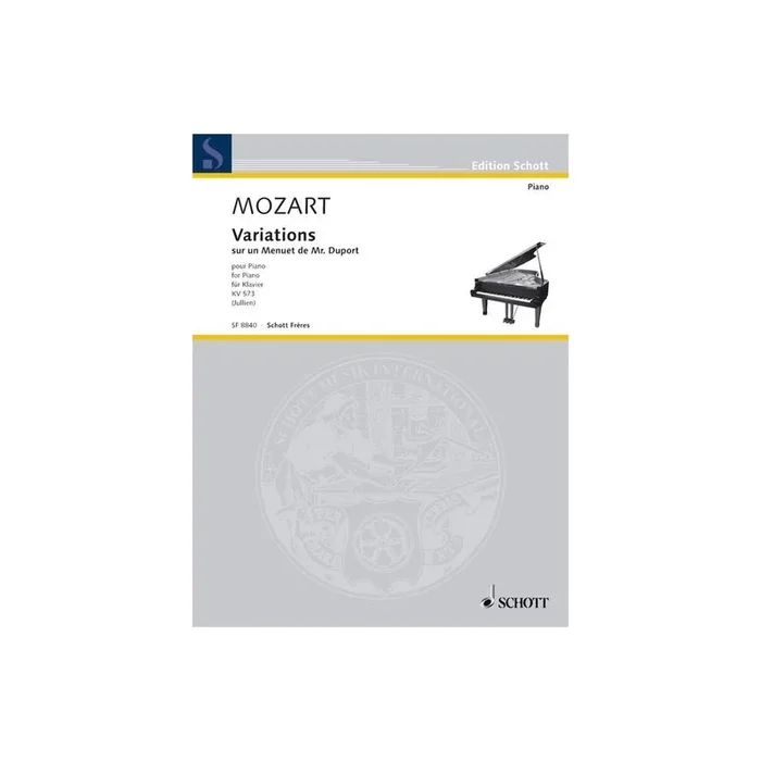 Mozart, Wolfgang Amadeus – Variations KV 573