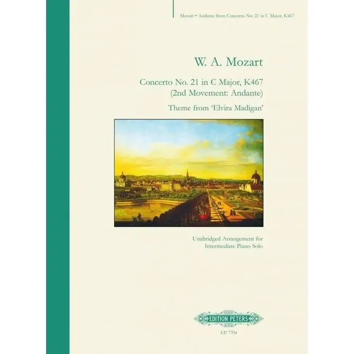 Mozart, Wolfgang Amadeus Andante from Concerto No. 21 in C Major K467