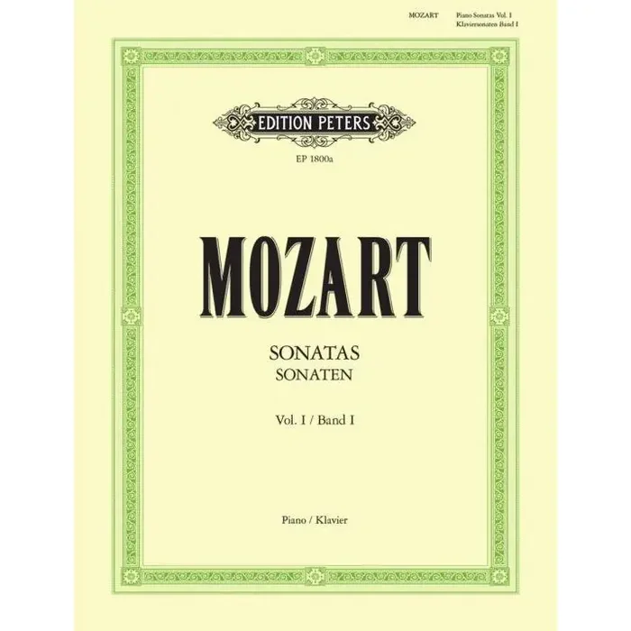 Mozart, Wolfgang Amadeus Sonatas Vol. 1