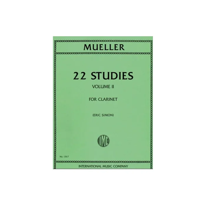 Mueller, Ivan – 22 Studies Vol. 2 Vol. 2
