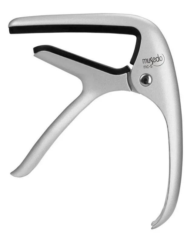 Musedo MC-5 Acoustic Guitar Capo in Silver Finish
