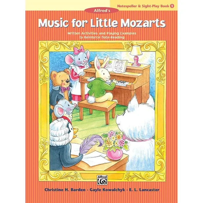 Music for Little Mozarts: Notespeller & Sight-Play Book 1