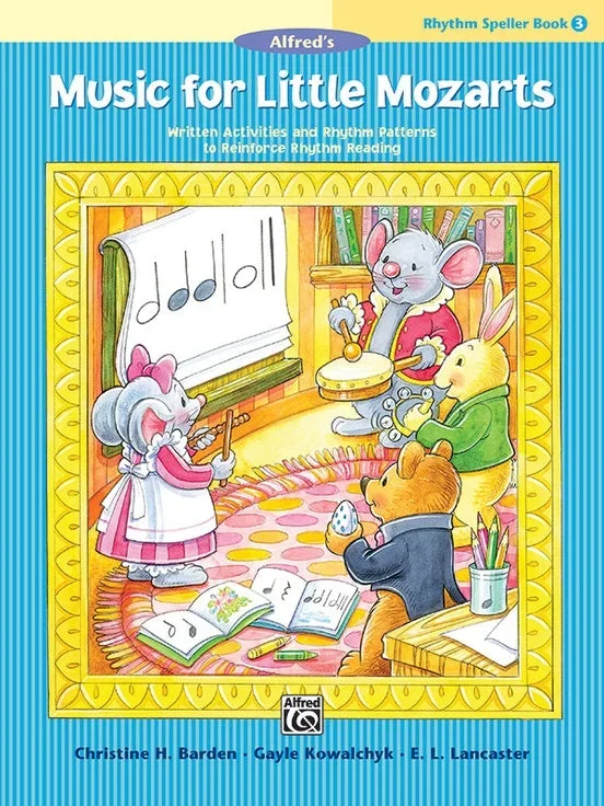 Music for Little Mozarts Rhythm Speller Book 3
