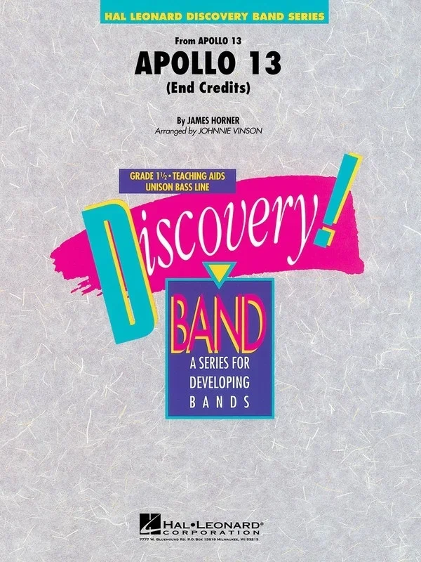 Music From Apollo 13 Disc 1 (Music Score/Parts)