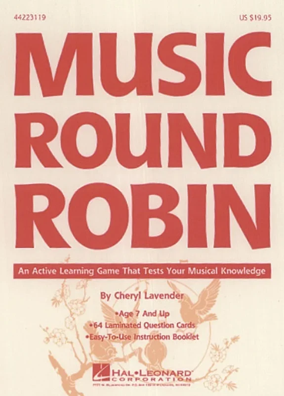 Music Round Robin Game (Book/CD)