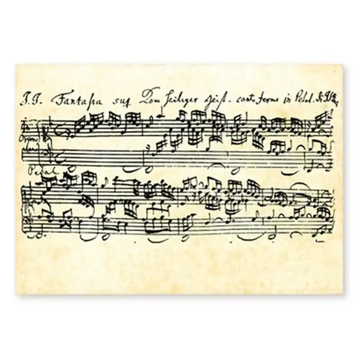 Musical Postcard – Bach Fantasia (10 pcs)