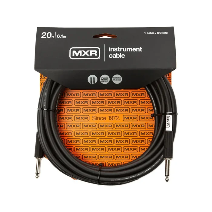 MXR DCIS20 Standard Instrument Cable, Straight/Straight, 20ft