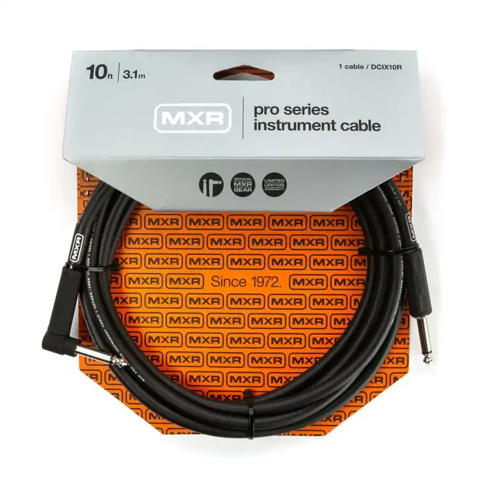 MXR Pro Series Instrument Cable Angled/Straight – 10ft