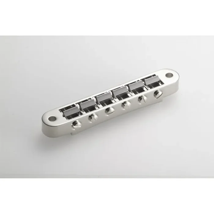 Nashville Style Bridge Set – Titanium saddles in a zinc bridge base