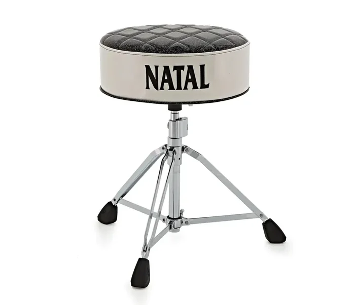Natal Deluxe Throne, Black Top With White Sides H-ST-DTBW