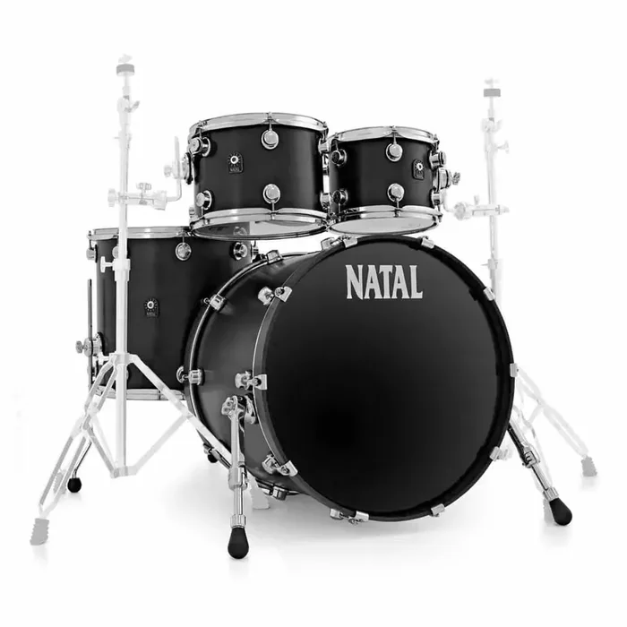 Natal Originals Maple Fusion 20” Drum Kit Matte Black