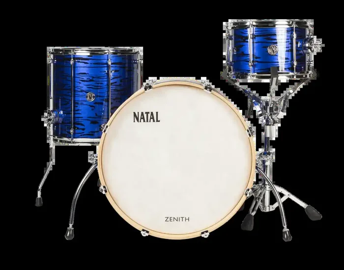 Natal Zenith Vintage Style Drum Kit Forge Blue