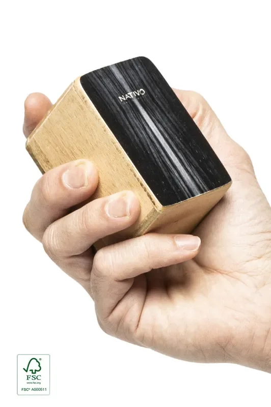 Nativo Mini Cajon Shaker – Black