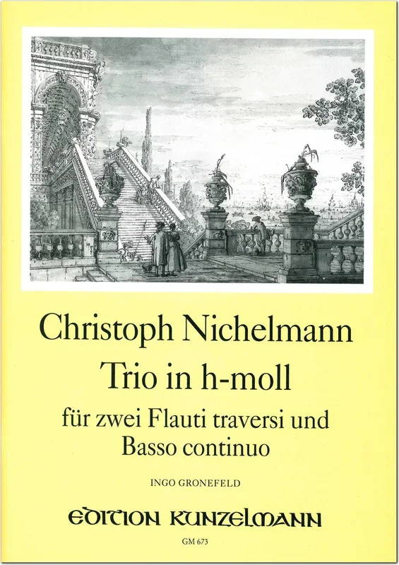 Nichelmann: Trio for 2 Flutes & Basso continuo in B Minor