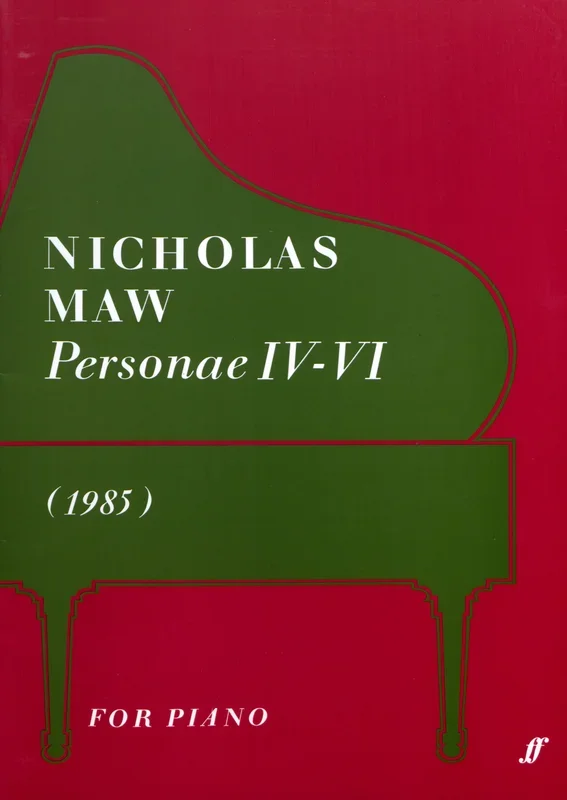 Nicholas Maw : Nicholas Maw : Personae VI – Piano – Faber Digital